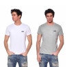 Lot de 2 t-shirts homme manches courtes en coton 140gr/m² Lot de 2 t-shirts homme manches courtes en coton 140gr/m²
