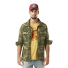 Veste homme avec broderie en camouflage en coton Santi Veste homme avec broderie en camouflage en coton Santi
