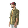 Veste homme avec broderie en camouflage en coton Santi Veste homme avec broderie en camouflage en coton Santi