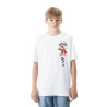 T-shirt en coton garçon relax fit avec print  One Piece Luffy Jr