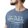 T-shirt homme col rond avec logo en coton First