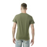T-shirt homme col rond avec logo et traitement vintage en coton Von