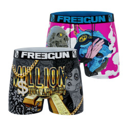 Lot de 2 boxers homme Skull