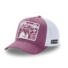 Casquette femme trucker en suedine finitions premium Barbie Casquette femme trucker en suedine finitions premium Barbie
