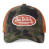 Casquettes Homme en laine baseball avec filet Camo Doux Von Dutch