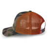 Casquettes Homme en laine baseball avec filet Camo Doux Von Dutch