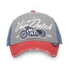 Casquette effet usé homme baseball Von Dutch Vintage Moto