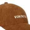 Casquette homme Baseball en velours cotelé et broderie Velvet