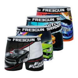 Lot de 4 boxers homme Fast...