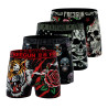Lot de 4 boxers enfant Rock Skull