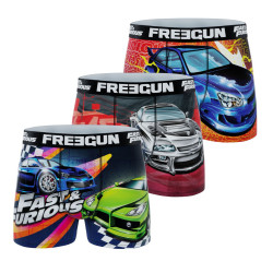 Lot de 3 boxers enfant Fast...