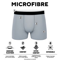 Lot de 3 boxers homme Sublimation