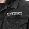 Veste Jeans Bi-matière Homme Dutch Used Noir Veste Jeans Bi-matière Homme Dutch Used Noir