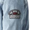 Veste Jeans homme Max Used Bleu Veste Jeans homme Max Used Bleu