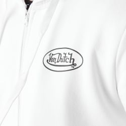 Sweat zippé homme avec patch