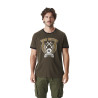T-shirt homme col rond en jersey avec print et bord constrasté Wrench T-shirt homme col rond en jersey avec print et bord constrasté Wrench