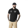 Polo homme avec logo et badges en coton Club Polo homme avec logo et badges en coton Club