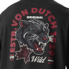 T-shirt homme col rond en jersey relax fit avec print Wild T-shirt homme col rond en jersey relax fit avec print Wild