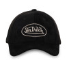 Casquette baseball en suedine Black