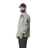 Veste homme militaires avec badges Airbone Veste homme militaires avec badges Airbone