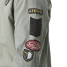 Veste homme militaires avec badges Airbone Veste homme militaires avec badges Airbone