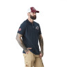 Polo homme avec logo et badges en coton Calif Polo homme avec logo et badges en coton Calif