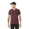 T-shirt homme col v imprimé en coton Tyron T-shirt homme col v imprimé en coton Tyron