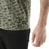 T-shirt homme col v imprimé en coton Tyron T-shirt homme col v imprimé en coton Tyron