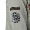 Veste femme militaire avec patch Milly Veste femme militaire avec patch Milly