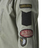 Veste femme militaire avec patch Milly Veste femme militaire avec patch Milly