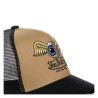 Casquette trucker Von Dutch Art Beige Foncé