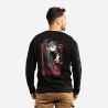 T-shirt homme manches longues avec print Naruto Shippuden Itachi T-shirt homme manches longues avec print Naruto Shippuden Itachi