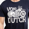 T-shirt col rond en coton homme Logo