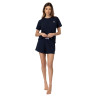 Ensemble de pyjama court femme Navy Ensemble de pyjama court femme Navy