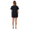 Ensemble de pyjama court femme Navy Ensemble de pyjama court femme Navy