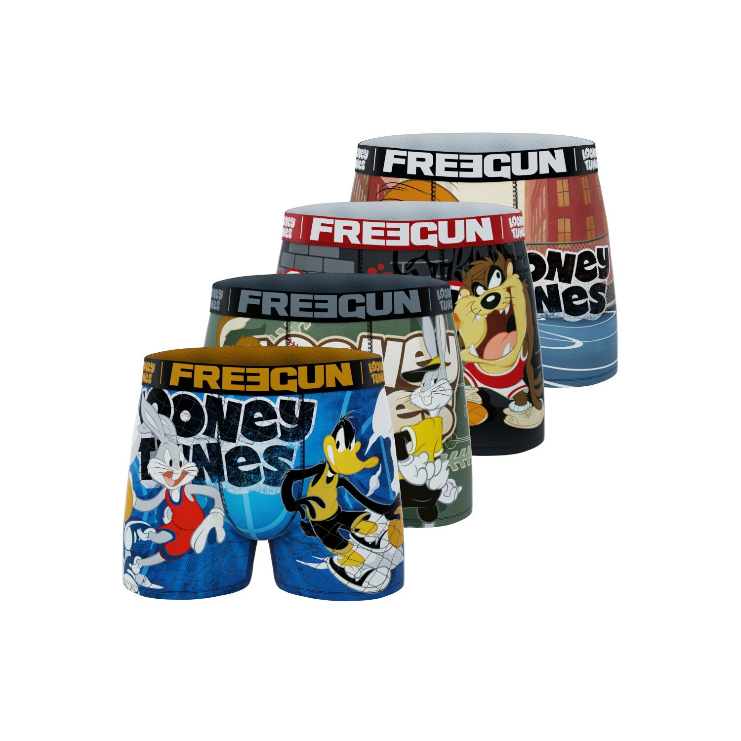 Lot de 4 boxers enfant Looney Tunes