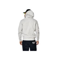 Sweat homme zippé à capuche imprimé devant Sliman