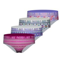 Lot de 4 culottes femme Ethnic