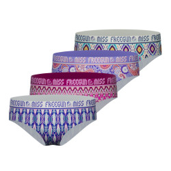 Lot de 4 culottes fille Ethnic