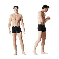 Lot de 4 boxers homme en coton Basic