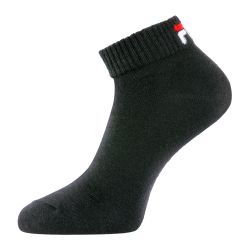 Lot de 6 paires de chaussettes Quarter homme F9300 Noir