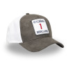 Casquette Trucker premium avec filet Suédine Dossard