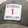 Casquette Trucker premium avec filet Suédine Dossard