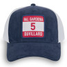 Casquette Trucker premium avec filet Suédine Dossard