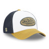Casquette baseball avec filet et patch en bouclette et broderie Terry