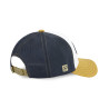 Casquette baseball avec filet et patch en bouclette et broderie Terry