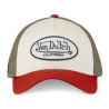 Casquette baseball avec filet et patch en bouclette et broderie Terry