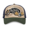 Casquette trucker avec filet en sergé de coton Patches