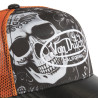 Casquette trucker avec filet avec print en sublimation Subli Skull