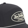 Casquette 6 panneaux filet mesh et patch rubber print Cordon